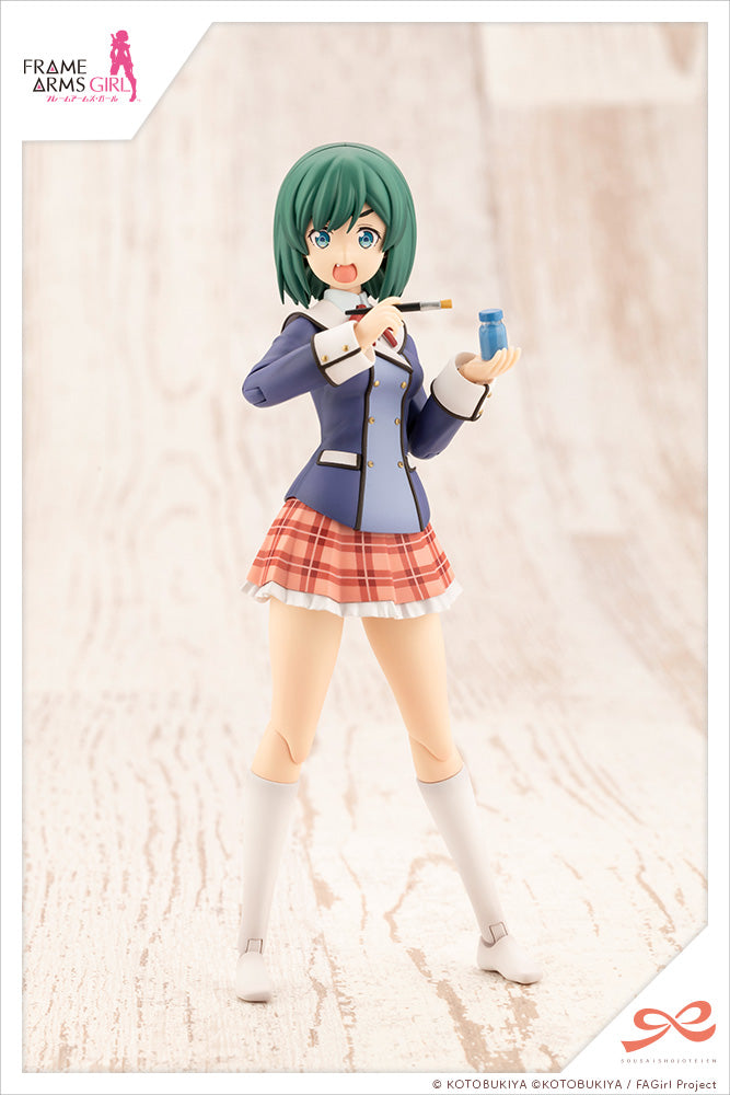 KOTOBUKIYA Bukiko Kotobuki 【WAKABA GIRLS’ HIGH SCHOOL WINTER CLOTHES】 Modeler's Edition(4934054049684)