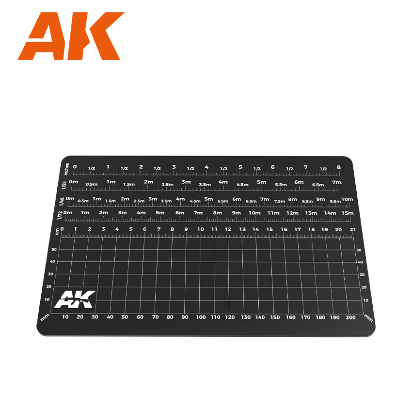 AK Interactive Double Side Cutting Mat (A5) | 8435568326804