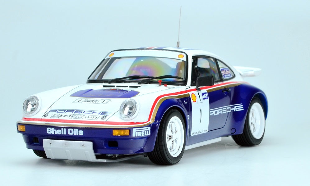 Platz Nunu 1/24 Racing Series: Porsche 911 SC RS '84 Oman Rally Winner | 4545782069426