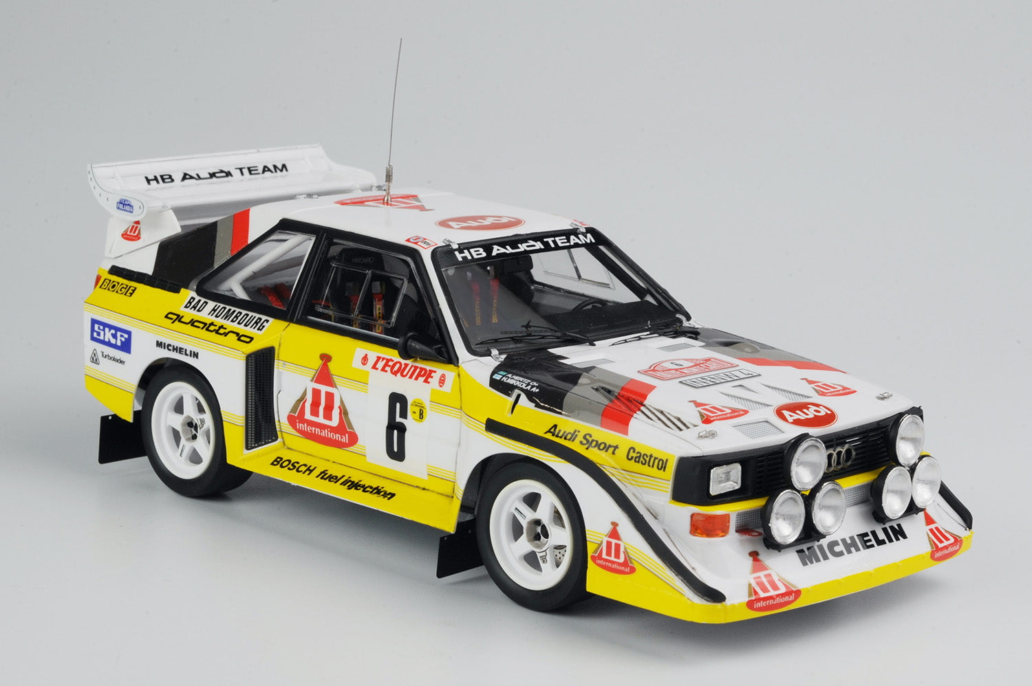 Platz Beemax 1/24 Series: Audi Sport Quattro S1 [E2] '86 Monte Carlo Rally | 4545782078398