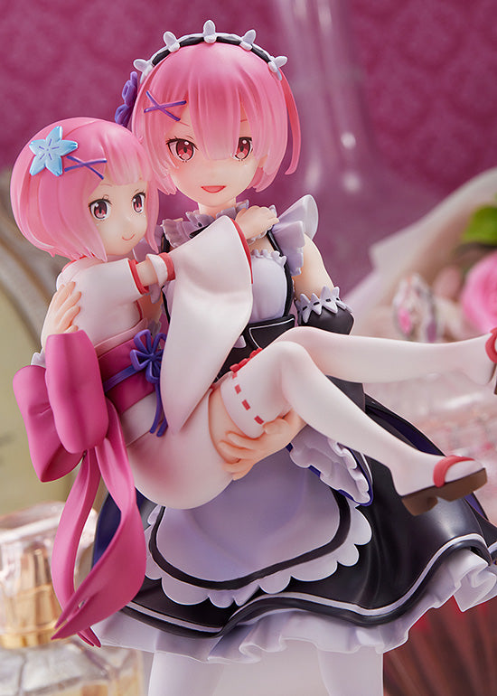 SEGA Re:ZERO -Starting Life in Another World- Series Ram & Childhood Ram 1/7 Scale Figure | 4580779515074