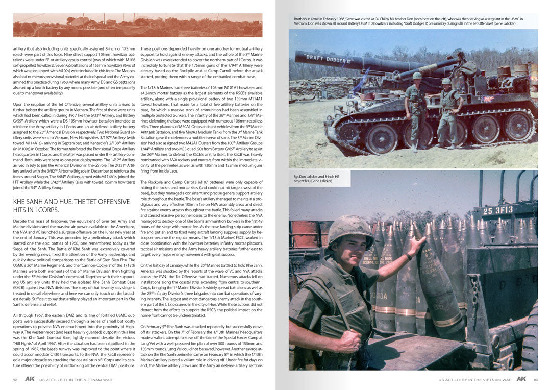AK Interactive American Artillery in Vietnam vol.2 (English) | 8435568334328