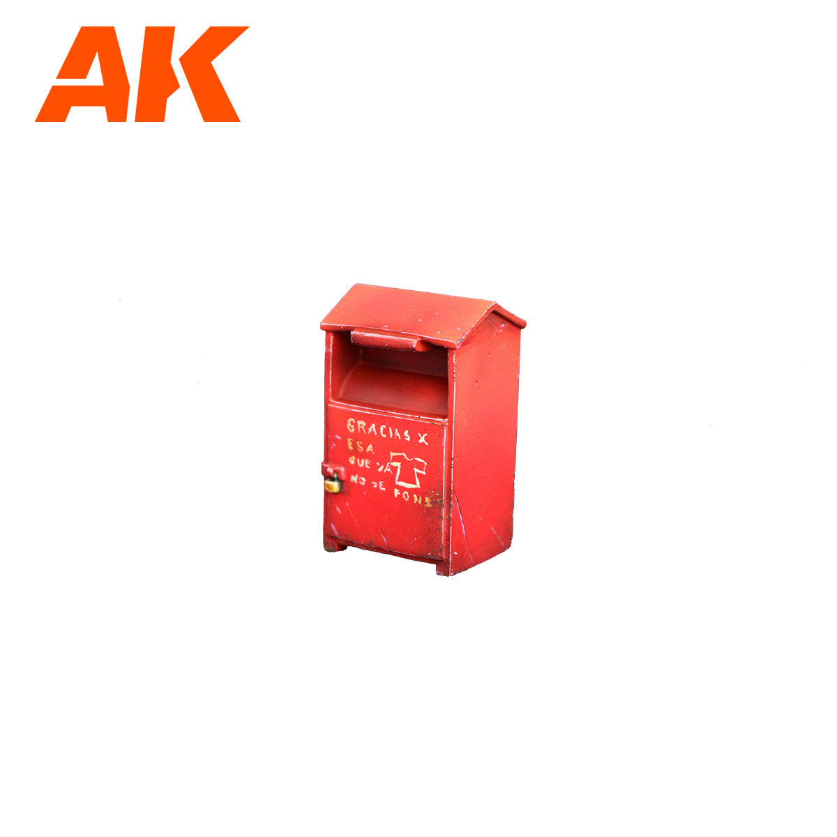 AK Interactive Scenography Wargame Set Trashbins (30-35mm) | 8435568334267