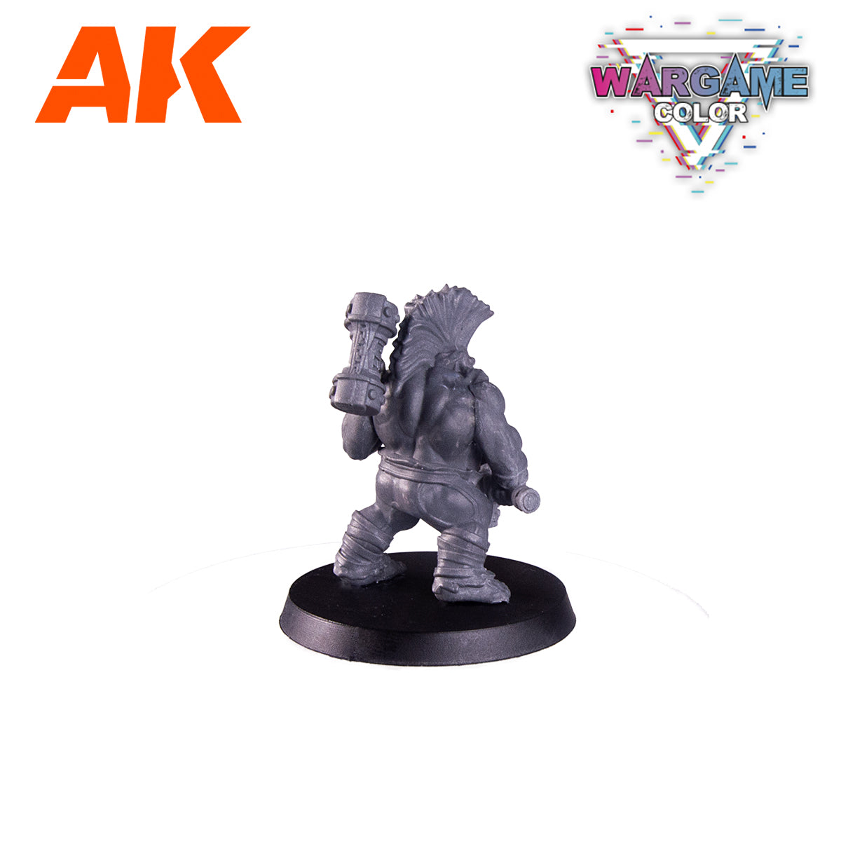 AK Interactive Wargame Starter Set - Crusher Dwarf (14 Colors & 1 Figure)
