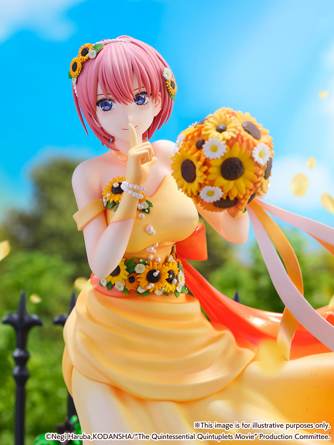 eStream Ichika Nakano -Floral Dress Ver.-(SHIBUYA SCRAMBLE FIGURE)(4580769941029)