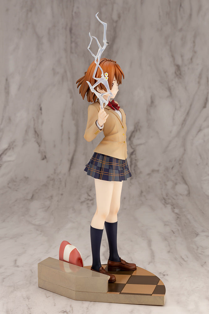 Kotobukiya 1/7 A Certain Scientific Railgun T Series Misaka Mikoto 15th Anniversary Ver. Kotobukiya Luxury Ver., Pre-Painted PVC Statue | 4934054046096