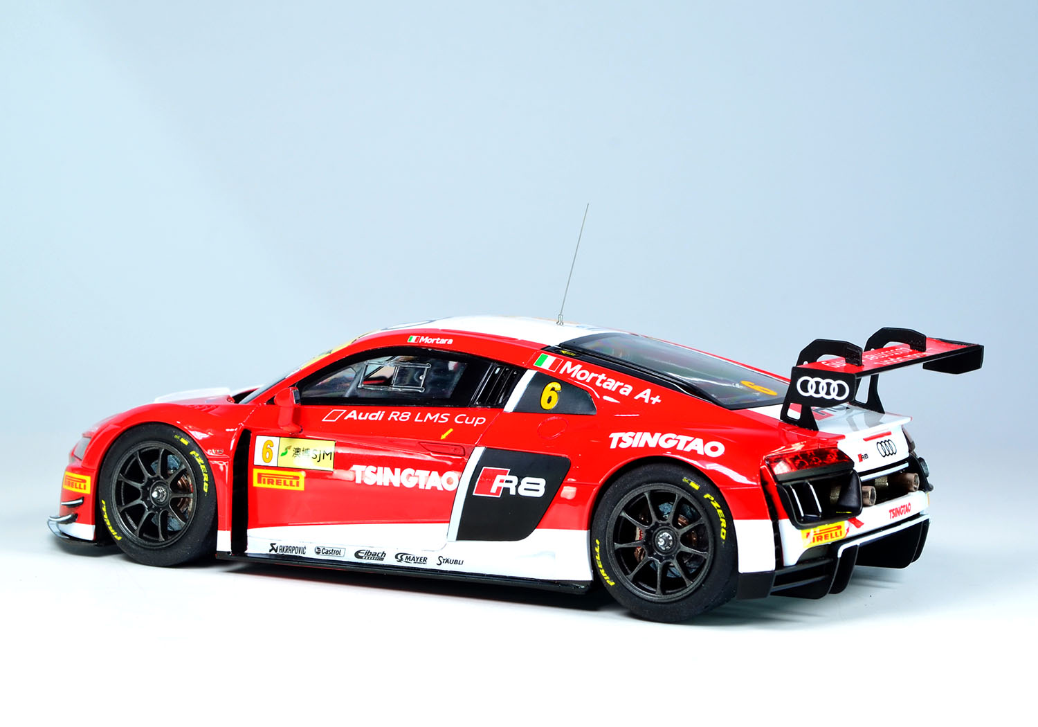 Platz NuNu 1/24 Audi R8 LMS GT3 2015 FIA GT3 World Cup with Masking Sheets | 4545782078404
