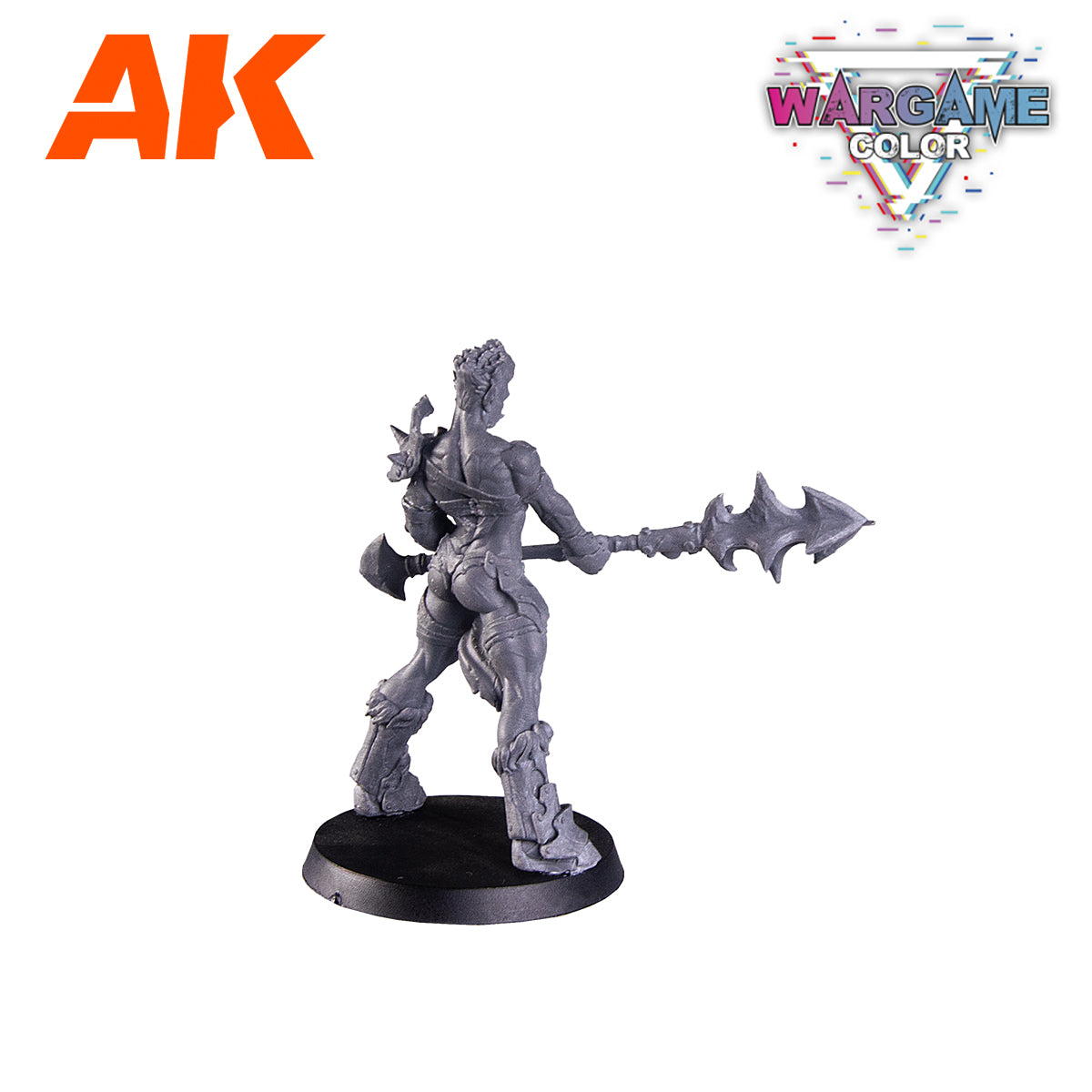 AK Interactive Wargame Starter Set - Battle Orc (14 Colors & 1 Figure) [Sale ends when item is out of stock]
