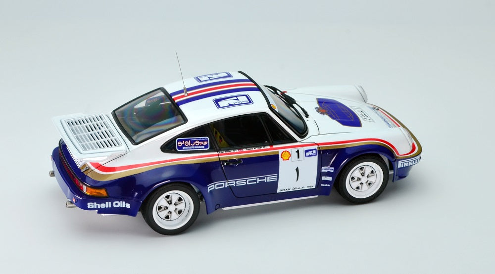 Platz Nunu 1/24 Racing Series: Porsche 911 SC RS '84 Oman Rally Winner | 4545782069426