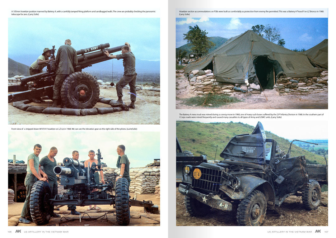 AK Interactive American Artillery in Vietnam vol.2 (English) | 8435568334328