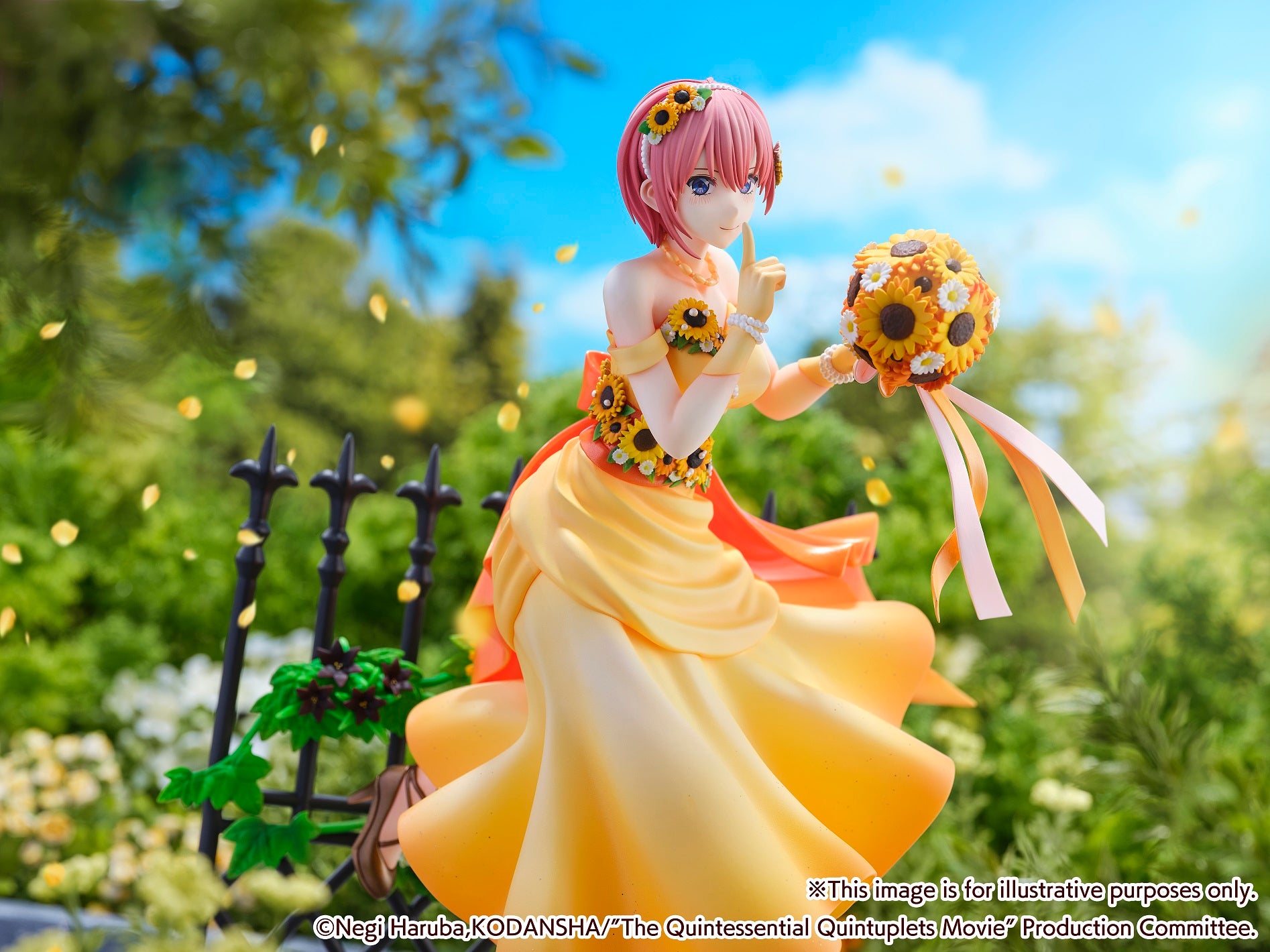 eStream Ichika Nakano -Floral Dress Ver.-(SHIBUYA SCRAMBLE FIGURE)(4580769941029)