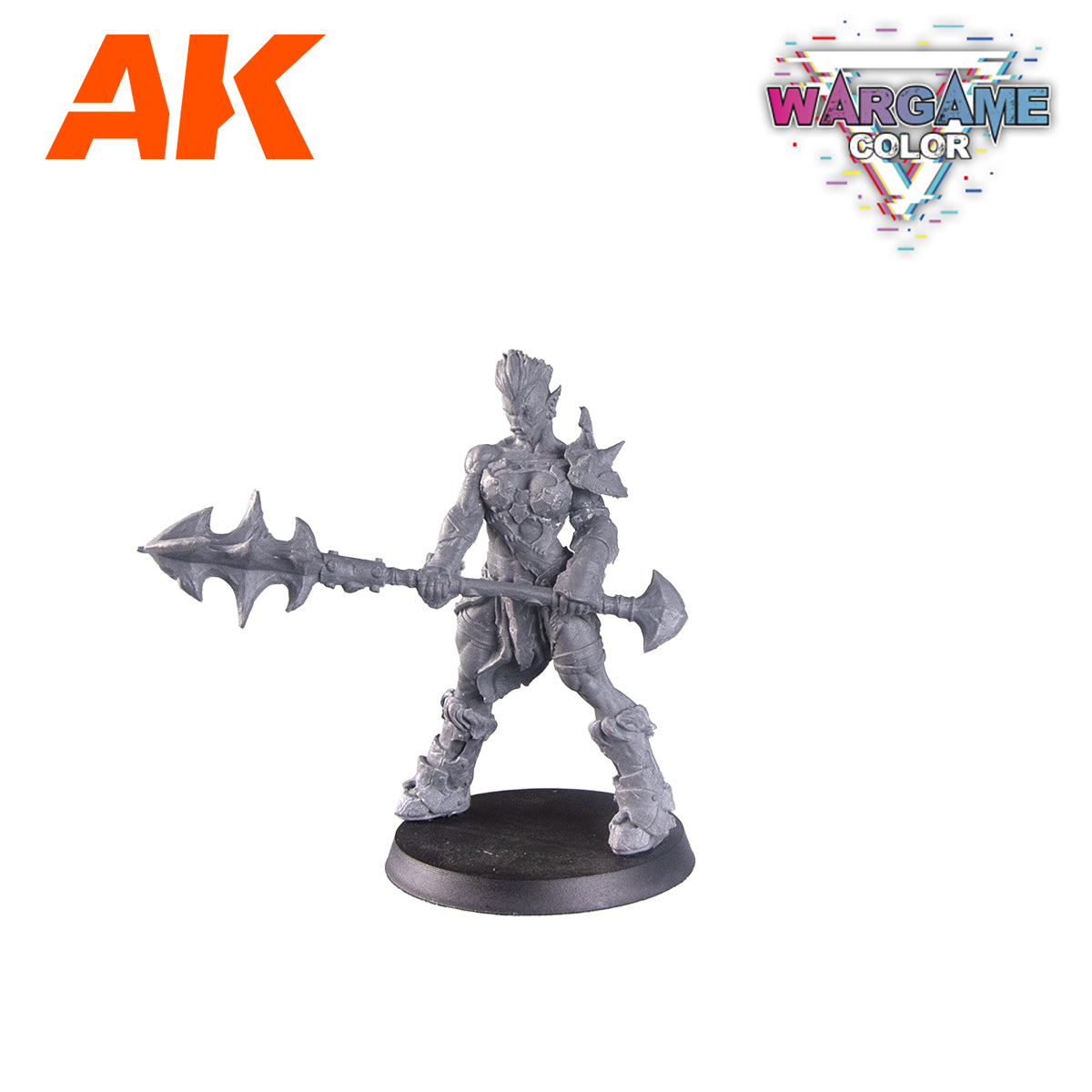 AK Interactive Wargame Starter Set - Battle Orc (14 Colors & 1 Figure) [Sale ends when item is out of stock]