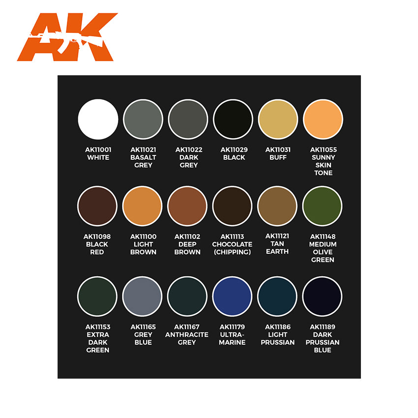 AK Interactive Rafa "Archiduque" Personal Mixes Set | 8435568328914
