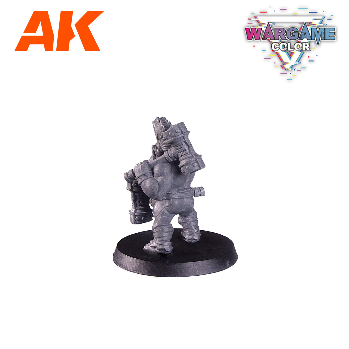 AK Interactive Wargame Starter Set - Crusher Dwarf (14 Colors & 1 Figure)