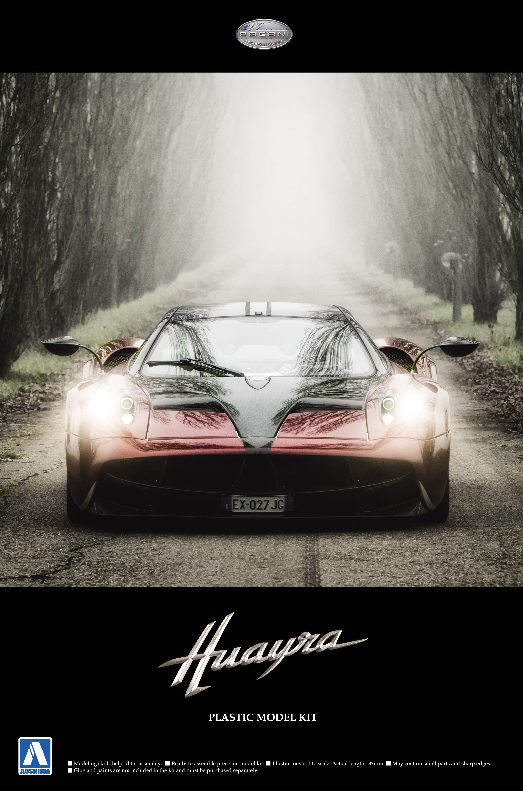 Aoshima 1/24 Pagani Huayra [Overseas Edition] | 4905083010914