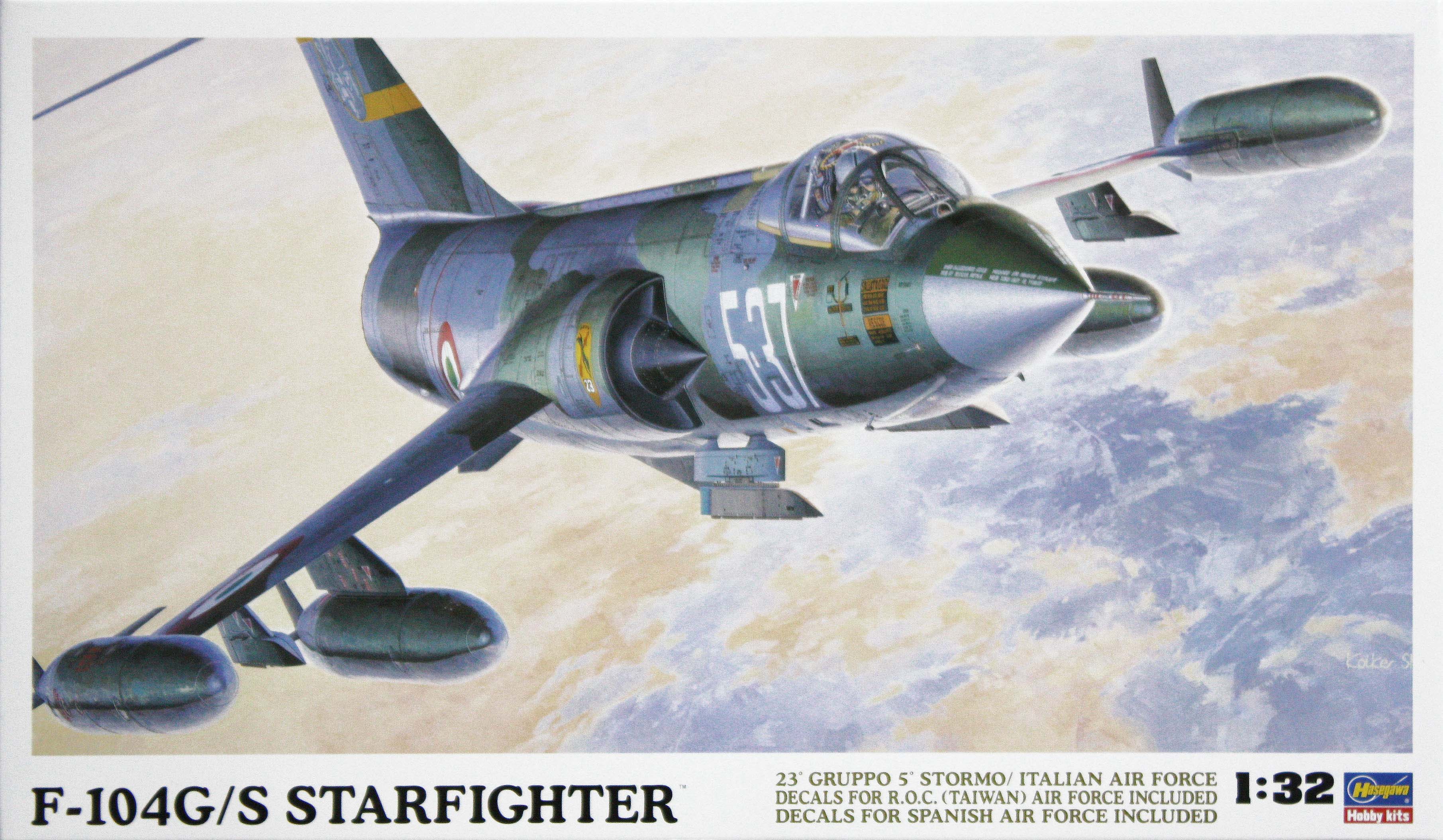 Hasegawa F-104G/S Starfighter | 4967834088610