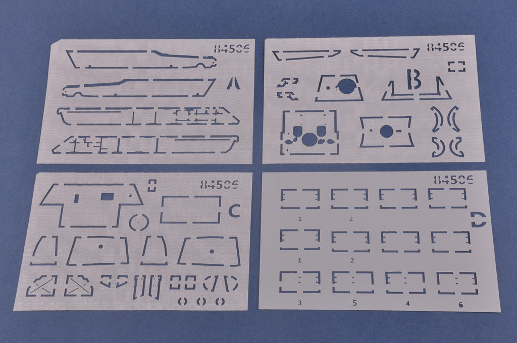Hobby Boss 1/35 German Sd.Kfz.171 PzKpfw Ausf A with Zimmerit | 6939319245069