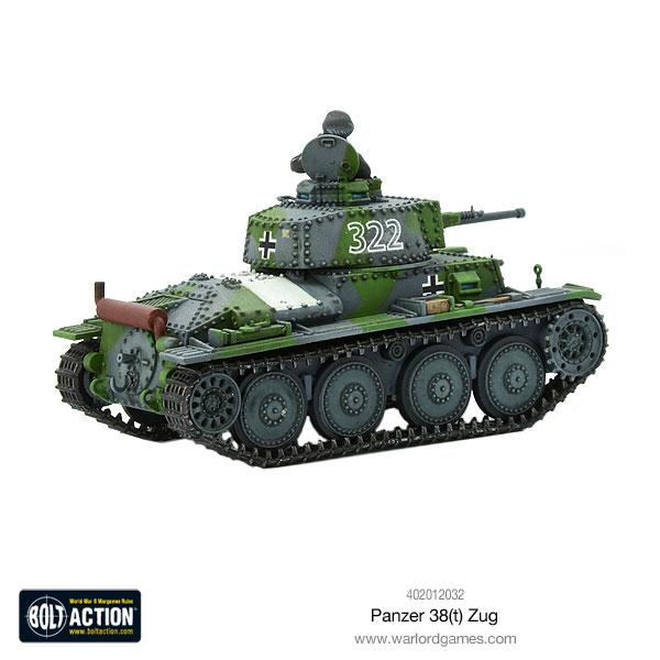 Bolt Action Panzer 38(T) ZUG