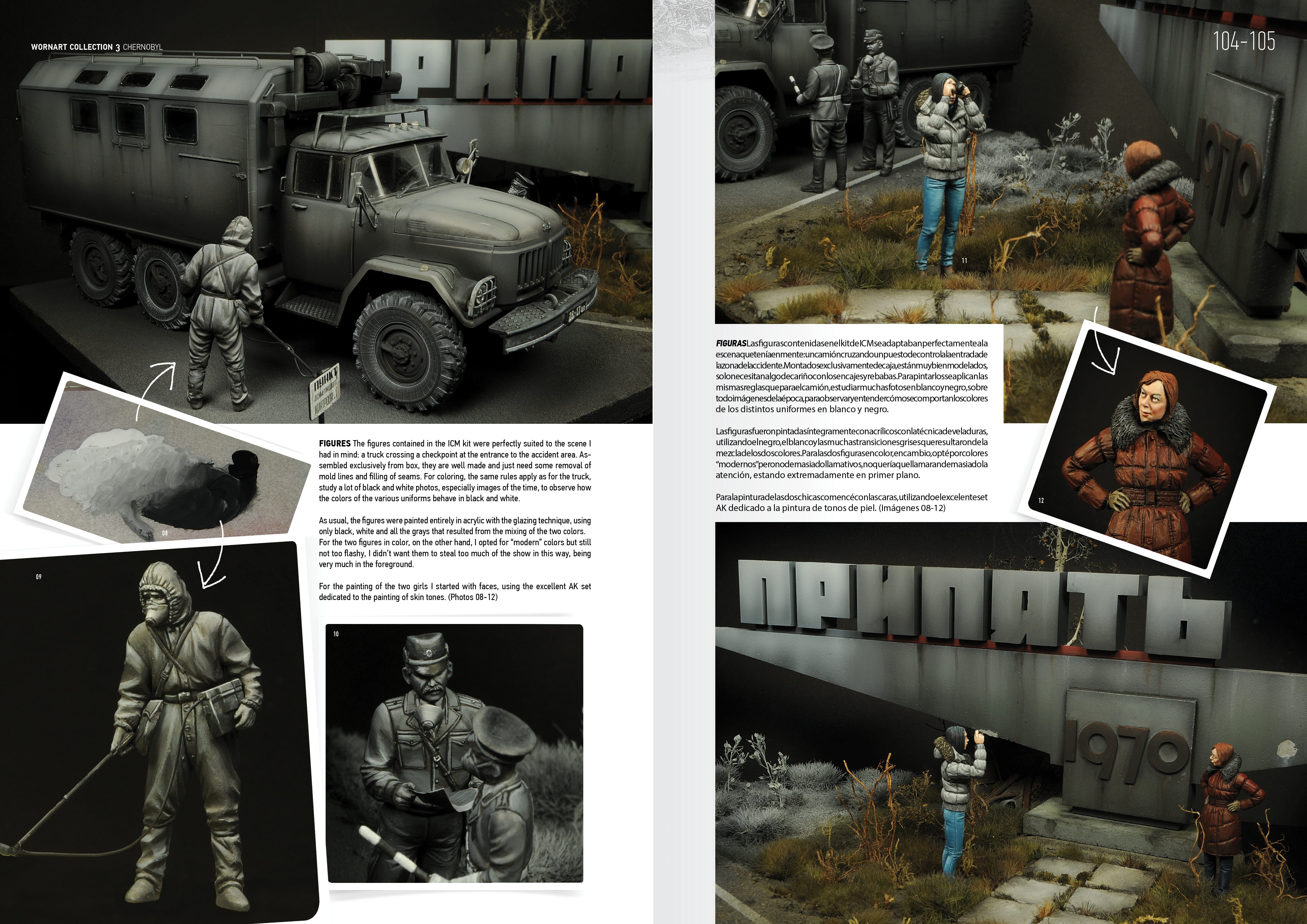 AK Interactive Worn Art Collection #03 Chernobyl - Bilingual | 8435568312821