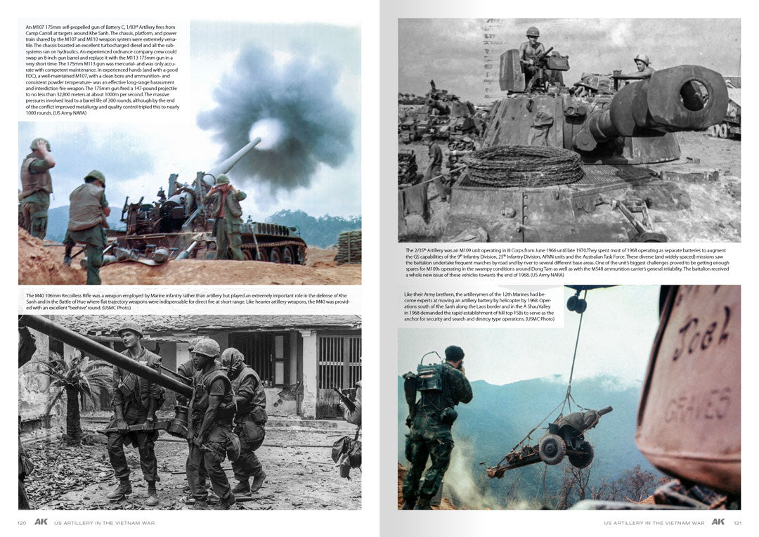 AK Interactive American Artillery in Vietnam vol.2 (English) | 8435568334328