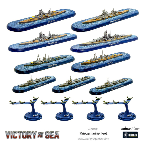 Victory at Sea Kriegsmarine fleet box