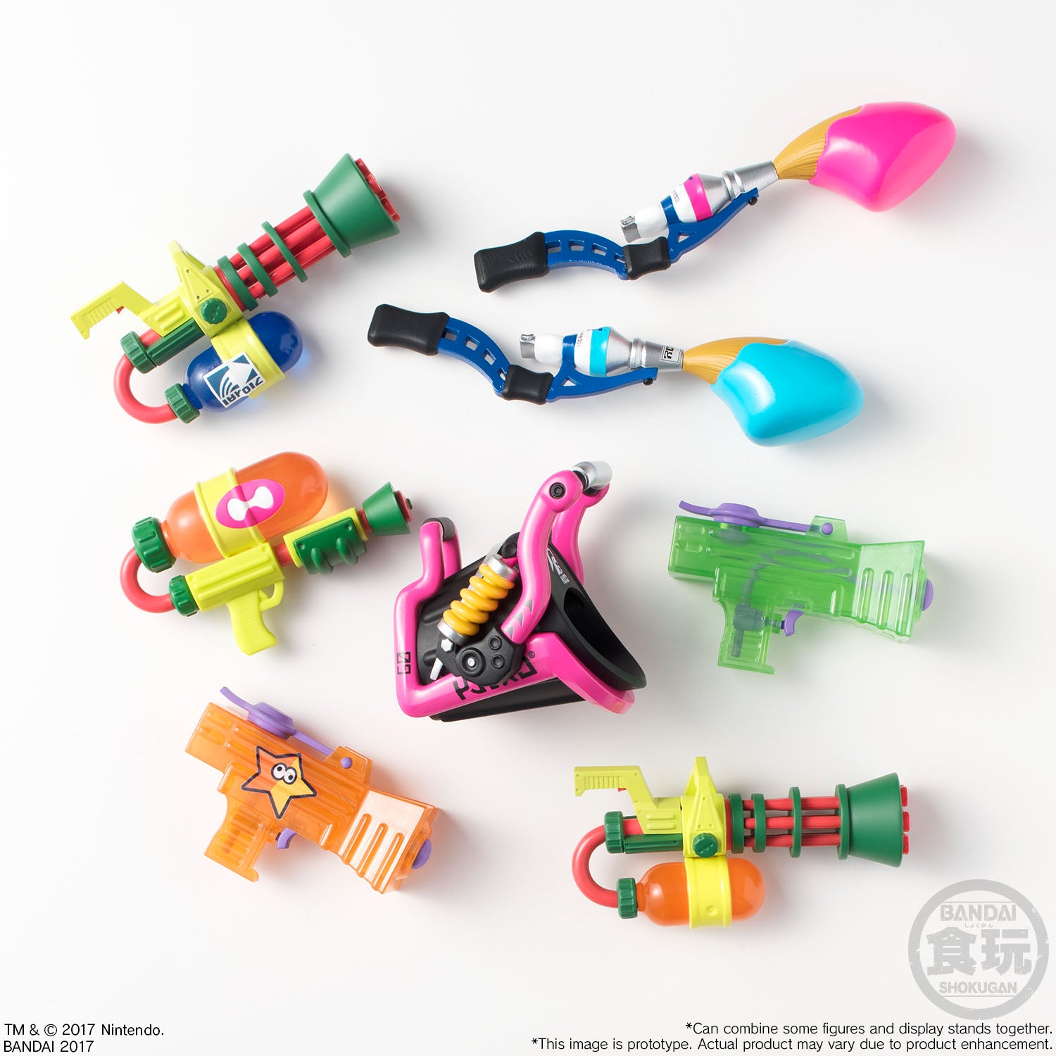 Bandai Assorted Splatoon Weapons Collection Vol. 2 'Splatoon', Bandai Weapons Collection | 24549660142502