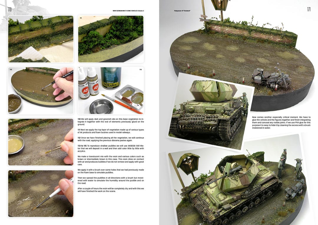 AK Interactive WWII German Most Iconic SS Vehicles Vol.2 | 8435568309319