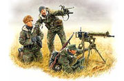 MASTER BOX German machinegun crew, Eastern front, Kurland,  1944 | 4820041760314