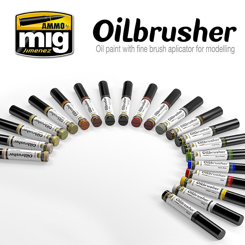 Ammo Mig Oilbrusher - Buff