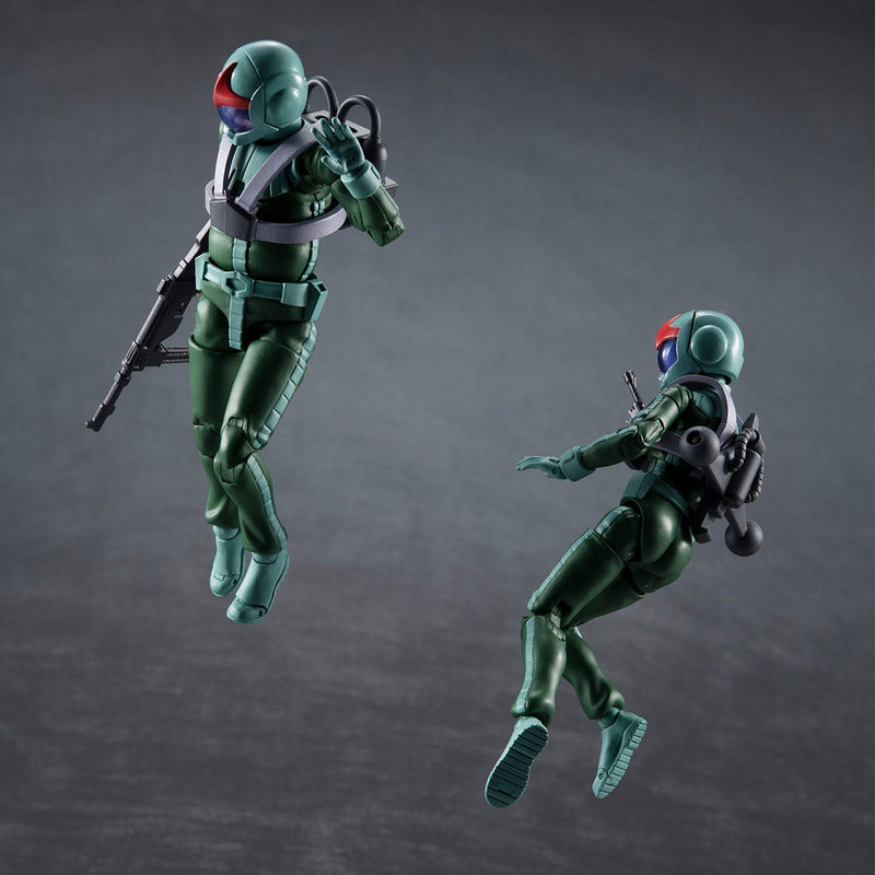 Megahouse G.M.G Principality of Zeon Army Solider 04-06 (Normal Suit Solider & Char Aznable) 'Gundam'