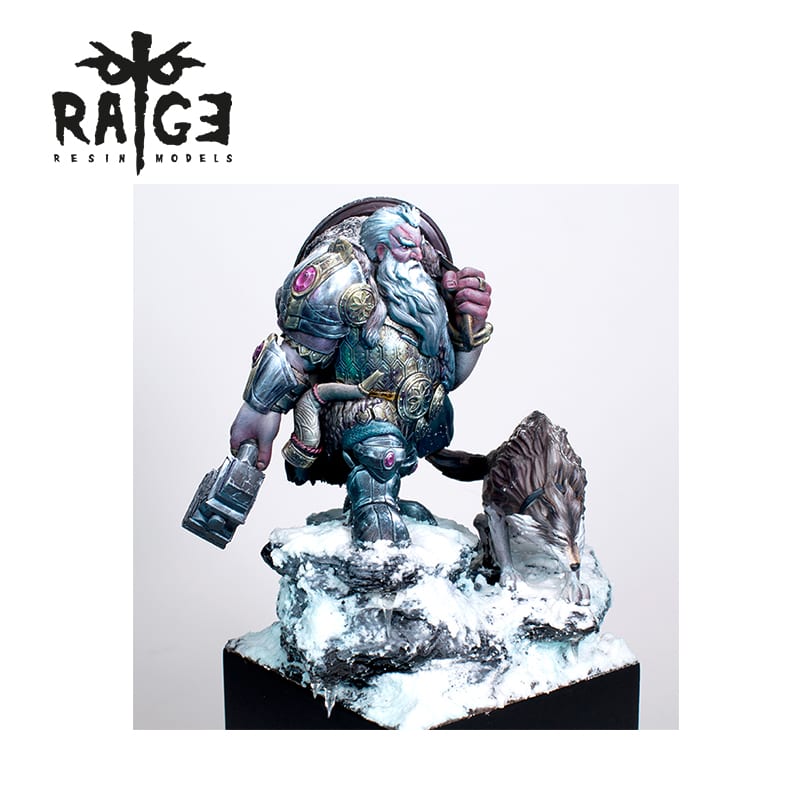 AK Interactive Halsten Wolf Nose Figure Kit (90mm) | 8435568309159