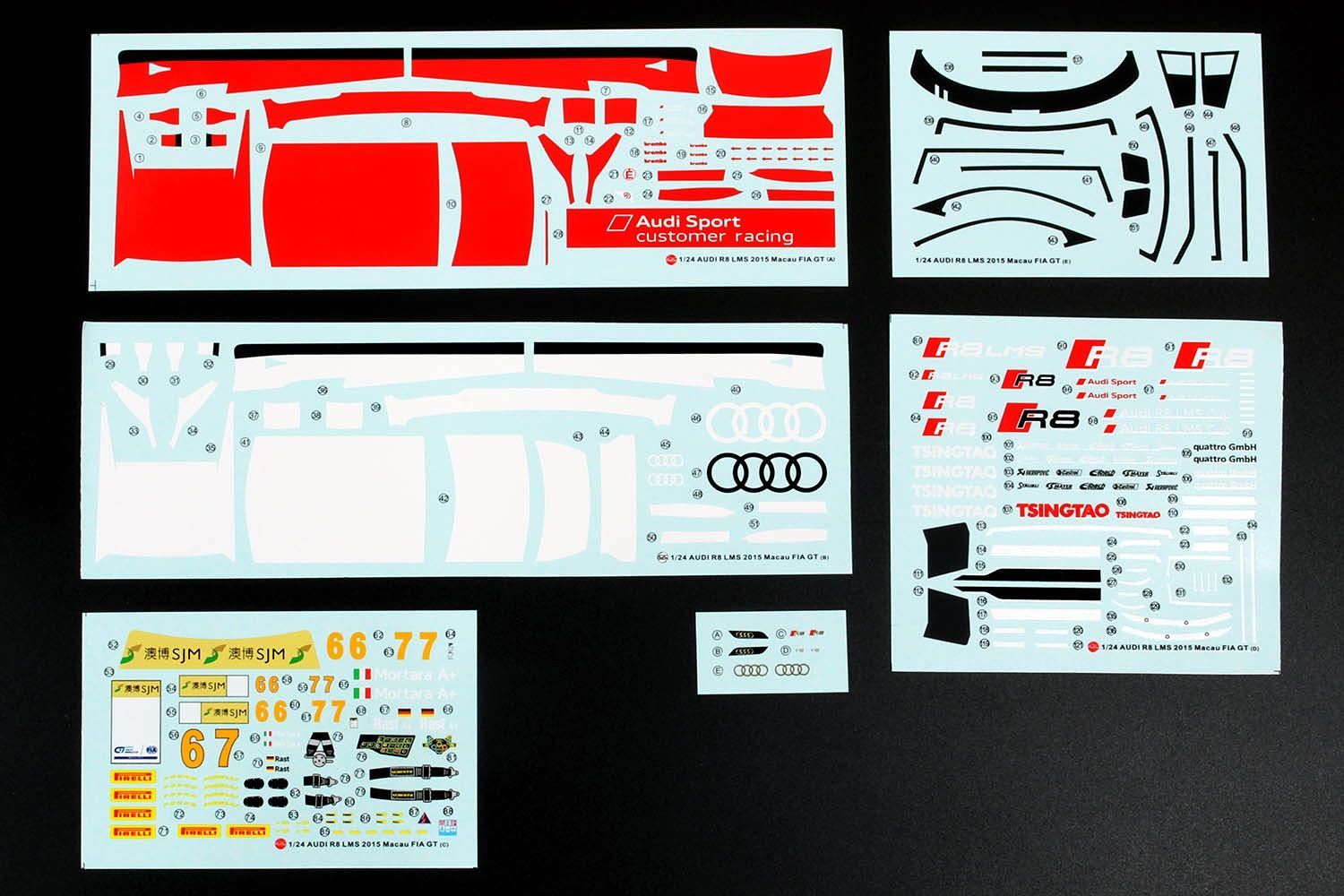 Platz 1/24 Audi R8 LMS GT3 FIA 2015 Macau World Cup | 4545782066838