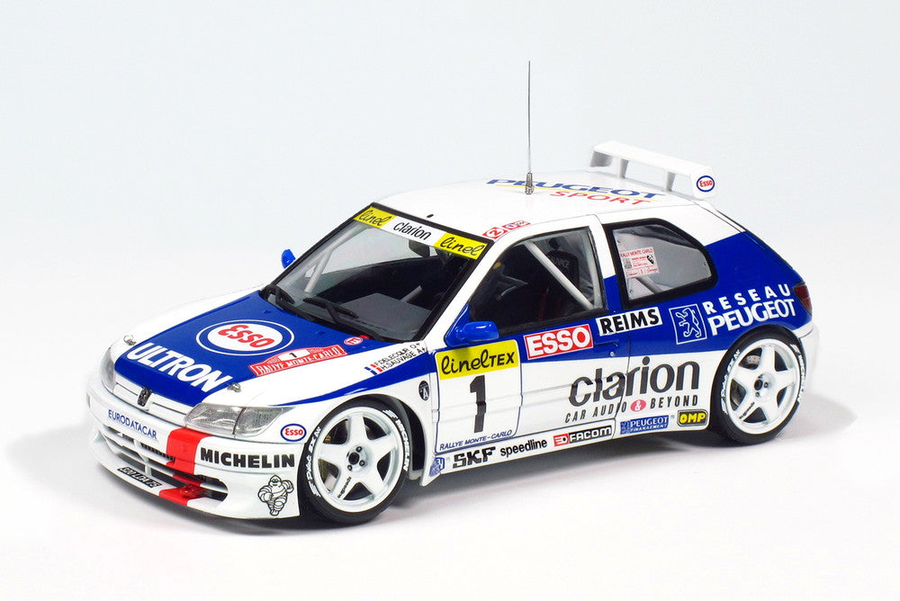 Platz NuNu 1/24 PEUGEOT 306 MAXI 1996 Monte Carlo Rally, Vehicle | 4545782063776