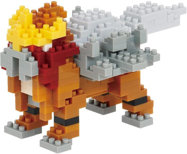 Pokemon - Entei - Nanoblock, Pokémon x Nanoblock(Kawada)