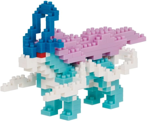 Pokemon - Suicune - Nanoblock, Pokémon x Nanoblock(Kawada)