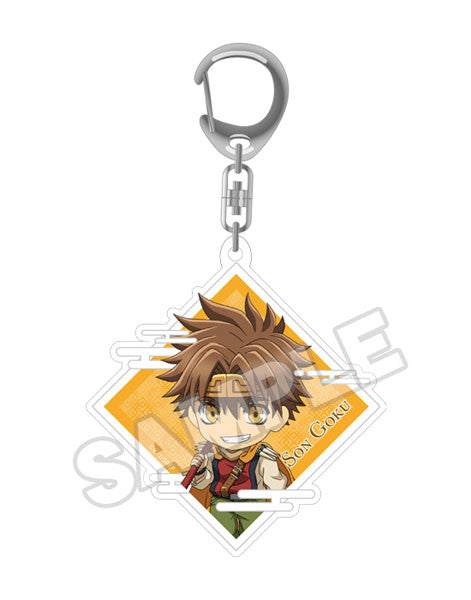 最遊記Reload -Zeroin- - Son Goku - Acrylic Keychain, Nendoroid Plus(Orange Rouge)