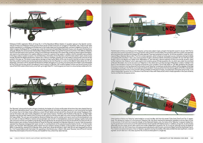 Abteilung502 Aircraft of the Spanish Civil War 1936-1939 (English) [Sale ends when item is out of stock]
