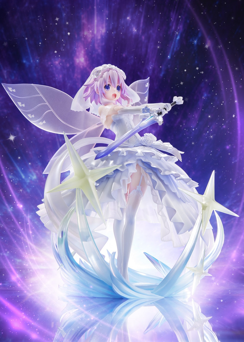 Hyperdimension Neputunia Series Neptune Little Purple Ver. 1:7 Scale Figure | 4510417560548