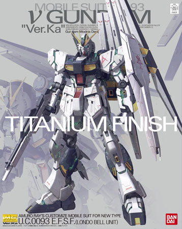 Bandai MG 1/100 Nu Gundam Ver. Ka Titanium Finish 'Char's Counterattack' | 4543112865755