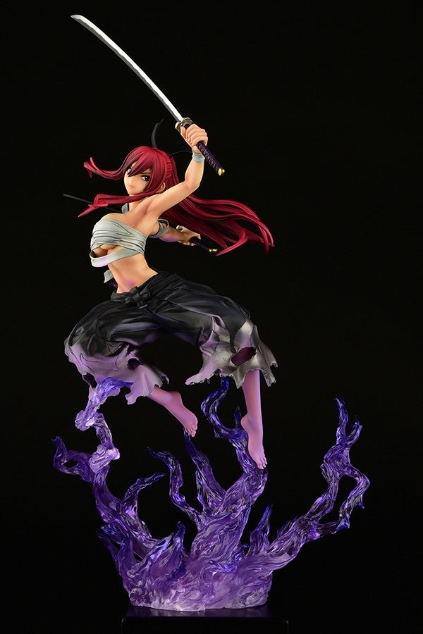 Fairy Tail - Erza Scarlet - Samurai Light Flame Manjo ver. Jet Black - 1/6(Orca Toys)