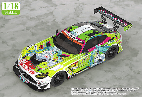 Good Smile Racing - Hatsune Miku - Itasha - AMG 2022 Season Opening Ver. - 1/18