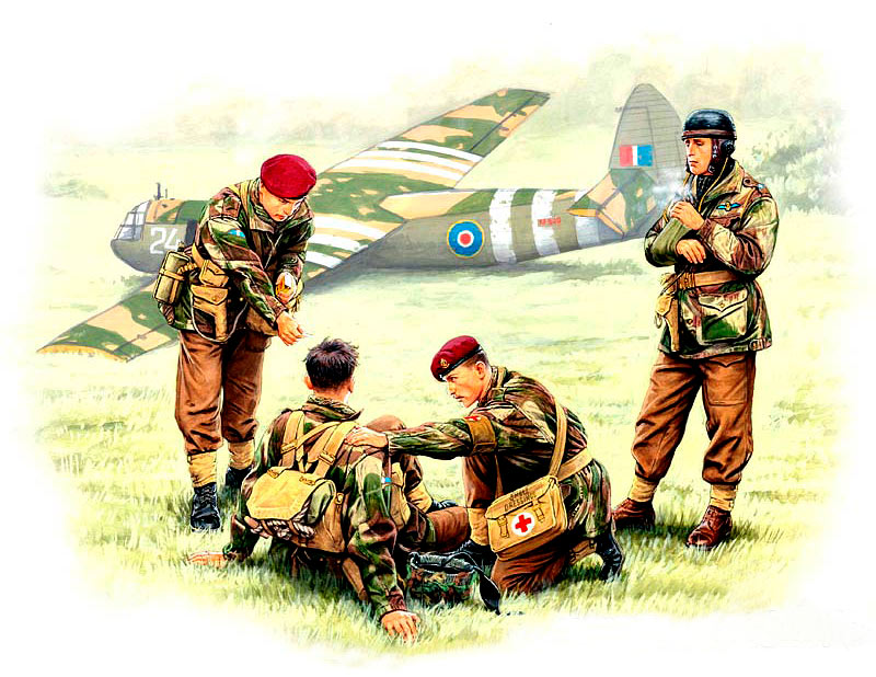 MASTER BOX 1/35 British paratroopers, 1944. Kit 2 | 4820041760390