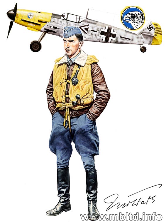 MASTER BOX 1/32 Series Famous pilots of WWII era, kit No.1 | 4820113080319