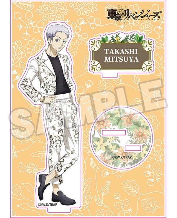 Tokyo Revengers - Mitsuya Takashi - Acrylic Stand(Orange Rouge)