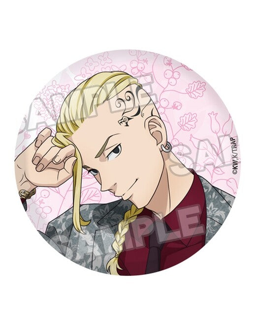 Tokyo Revengers - Tokyo Manji Revengers - 東卍 - 東リベ - Ryuuguuji Ken - Badge(Orange Rouge) | 4580590164307