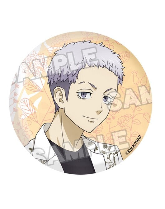 Tokyo Revengers - Tokyo Manji Revengers - 東卍 - 東リベ - Mitsuya Takashi - Badge(Orange Rouge) | 4580590164338