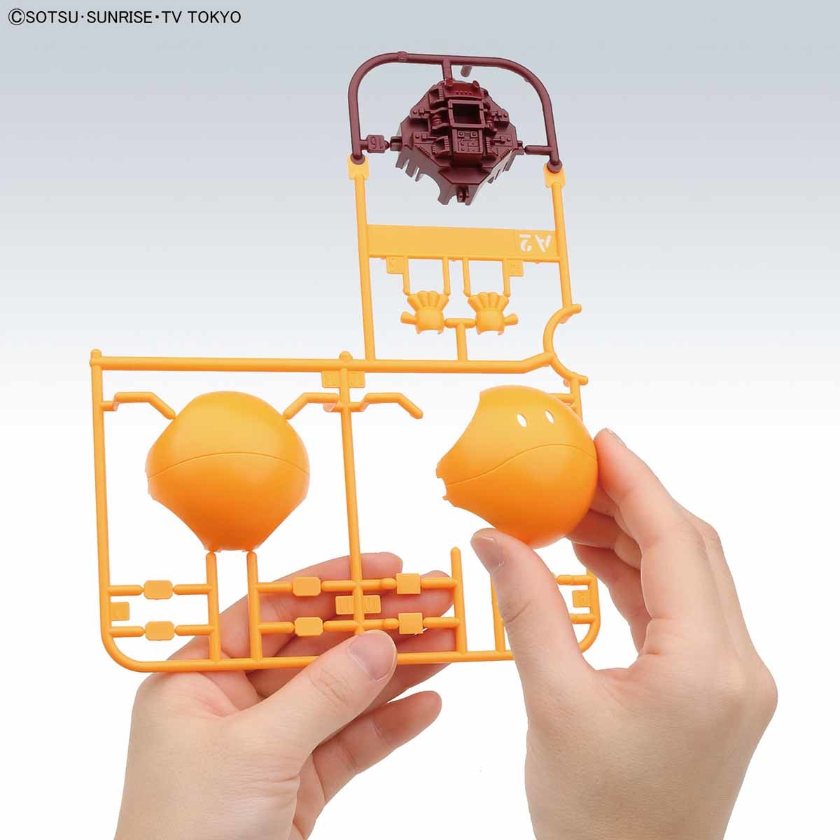 Bandai #03 Haro Shooting Orange 'Gundam 00', Bandai HaroPla - UPC 4549660283768 | 4549660283768