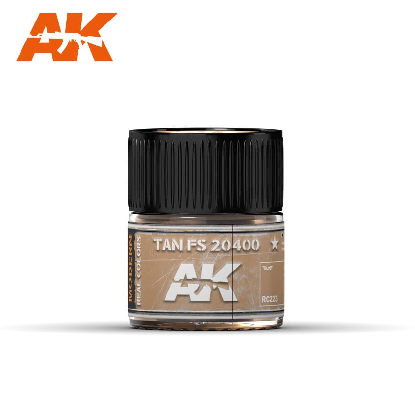 AK Interactive Real Colors Tan FS 20400 10ml | 8436564925244
