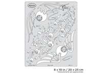 IWATA Artool Kustom Kulture Flyballz Freehand Airbrush Template by Craig Fraser | 758240150152