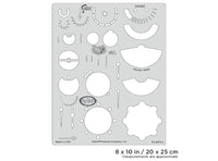 IWATA Artool Steampunk FX Gauges Freehand Airbrush Template by Craig Fraser | 758240150626